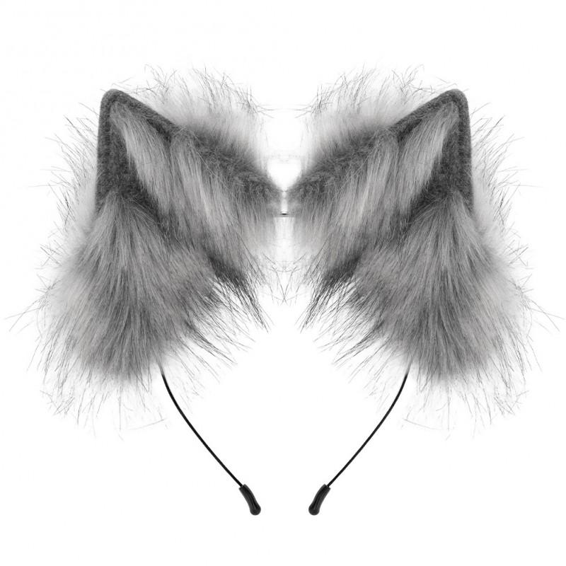 Adjustable Color Changing Beast Ear Headband Halloween Cosplay Wolf Ears Anime Party Costume Accessory