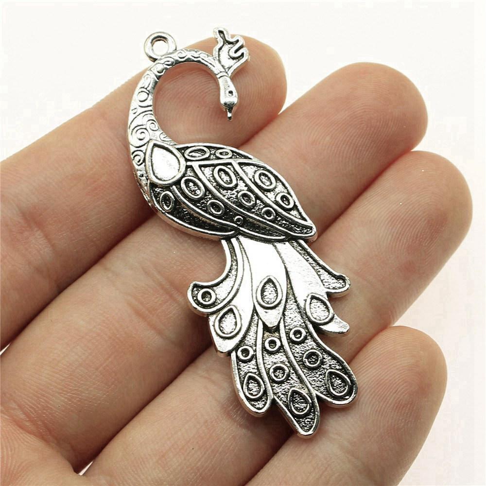 Adler Pfauen Phönixe Flamingos Exotische Vögel Anhänger Antik Bronze Zinklegierung Schmuckherstellung Zubehör Partner Stil