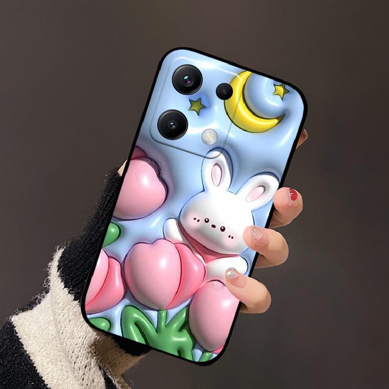Fashion For Redmi Note 14S 4G Case 6.67" TPU Soft Silicon Phone Protector For Redmi Note 14S Bumper Cover 2502FRA65G Phone Cases
