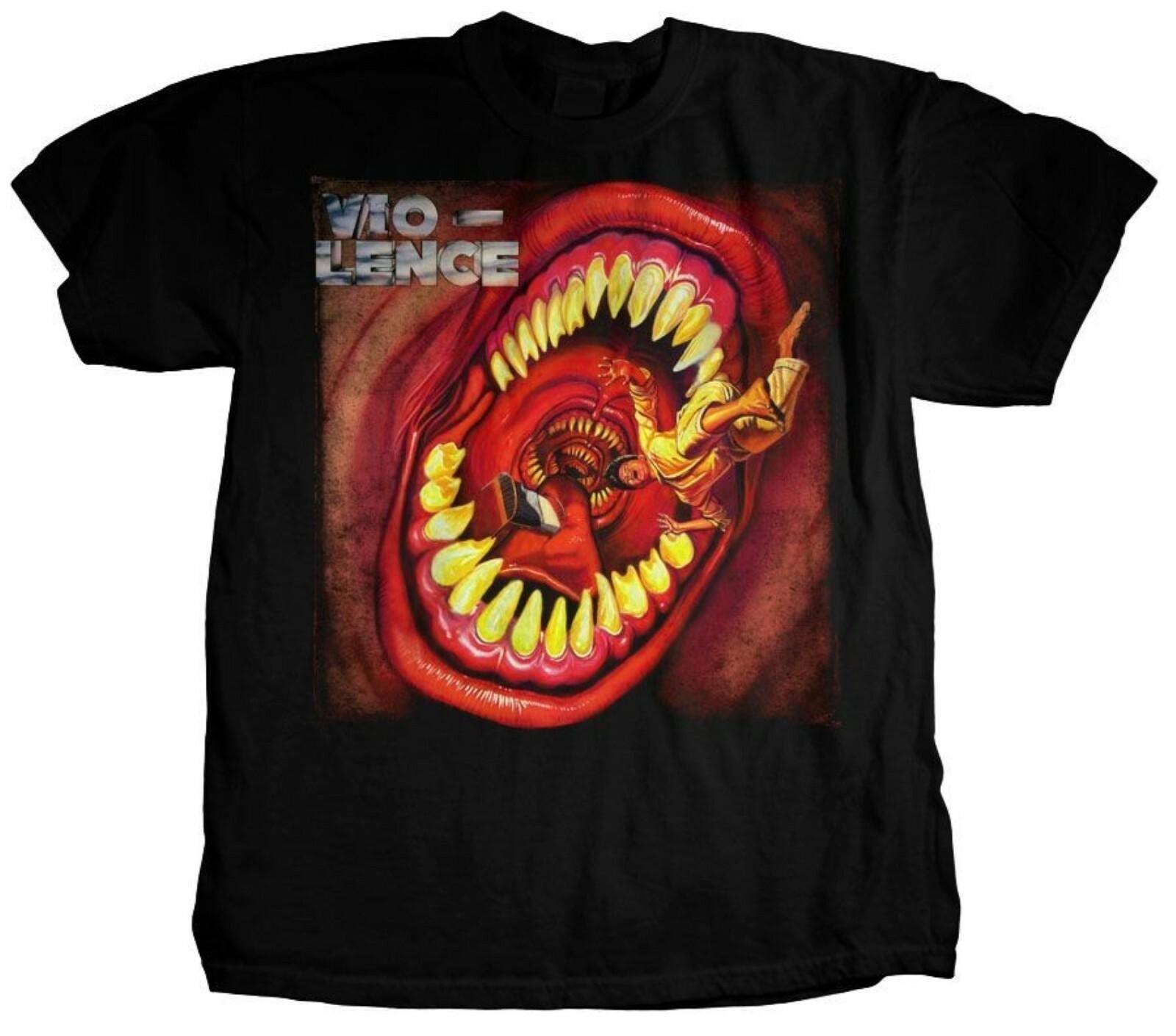 VIO-LENCE cd cvr Mouth ETERNAL NIGHTMARE Official SHIRT MED New masses to gain XL