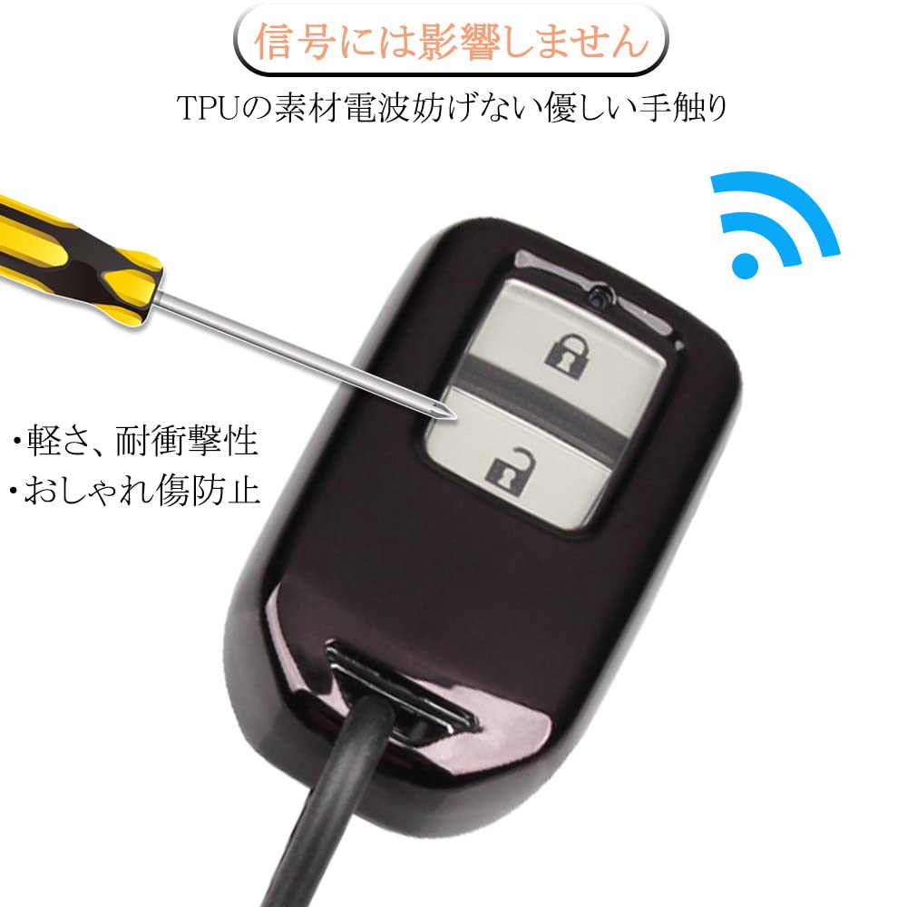 Honda key case Honda key cover key holder Fits Jade Bezel Step Civic Freed Odyssey Accord Grace Shuttle