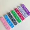 Artistic Geometrics Acrylic Dices with Nonslip Texture Educational Dices for Probability Game and Group Activity