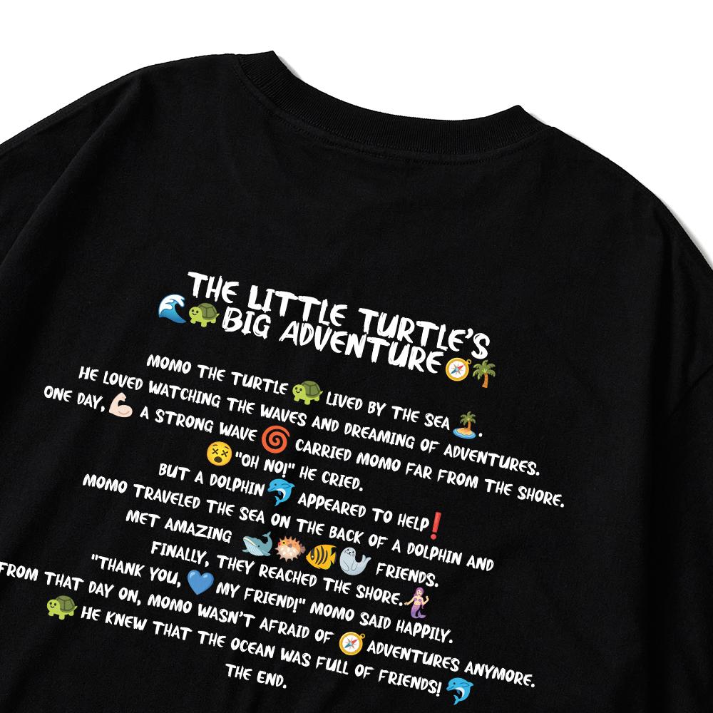 Seupeullaesikodeu Long Sleeve Black - Momo'S Big Adventure