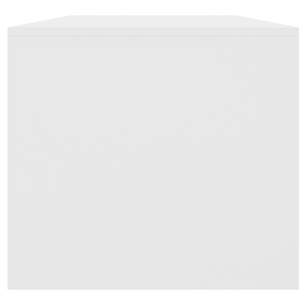 Coffee Tables Coffee Table White 102X50x45 Cm Engineered Wood