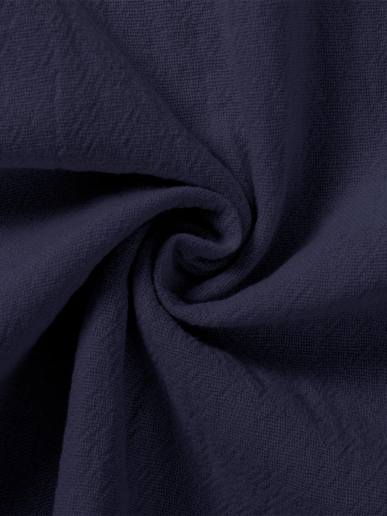 Pantaloni da Uomo Estivi in Misto Lino Gamba Dritta Leggeri Traspiranti da Spiaggia Casual con Vita Elastica e Coulisse per Comfort Tutto il Giorno