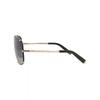 Philipp Plein Aviator Frame Stainless Steel Sunglasses Gold Gold Smoke