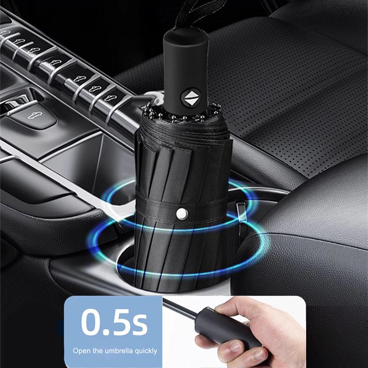 Car Automatic Folding Umbrella Portable Sunshade For Jeep Renegade Patriot Wrangler Cherokee GrandCherokee Trail Hawk Rubicon JK