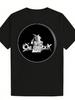 Unisex ONE OKROCK Grafik-T-Shirt - Kräftiger Textdruck Lockerer Schnitt Streetwear-T-Shirt, Schwarzes Freizeithemd Für Konzerte & Freizeitkleidung, Maschinenwaschbar Roun