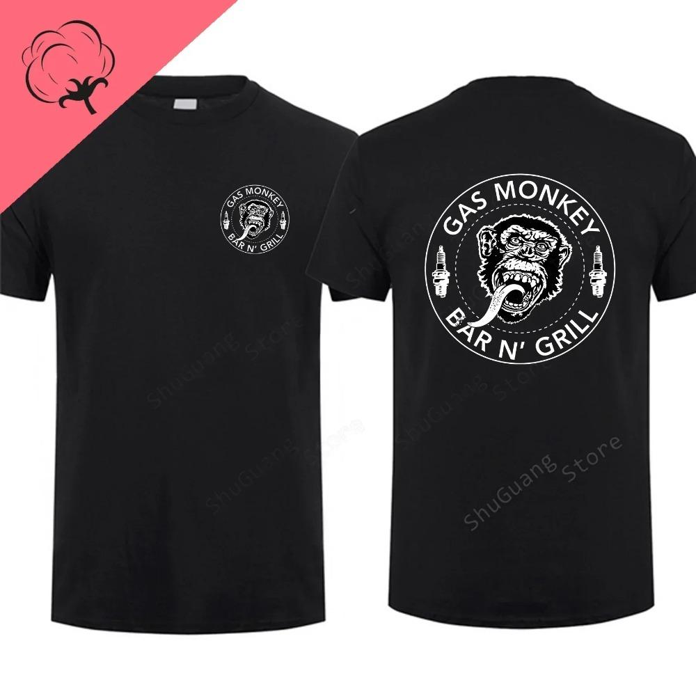 Trending Garage Print Short-sleev Hot Sale Vintage Fashion Men T Shirt Unique Classic Streetwear Harajuku Cotton Top