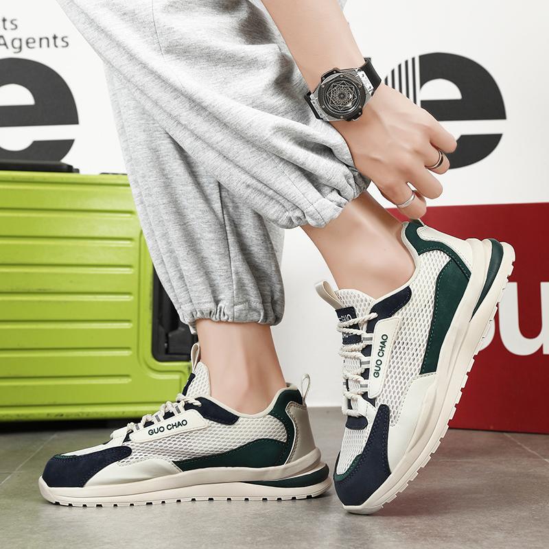 Men's board shoes New big size platform sneakers men sheos Punk Breathable Casual sports mesh breathable loafers men zapatillas