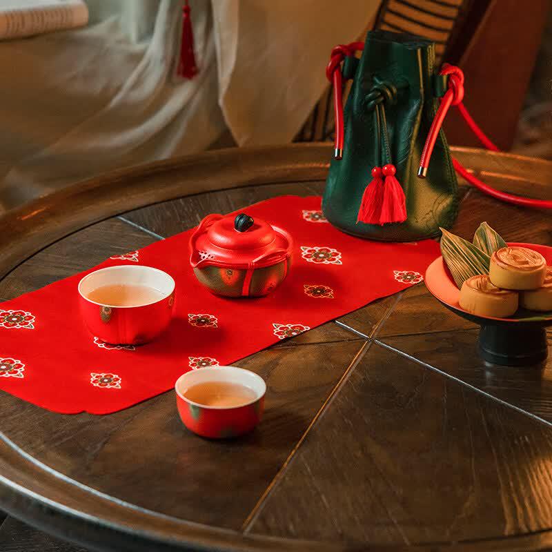 

Wanqiantang Edenus Travel Kung Fu Ceramic Tea Set