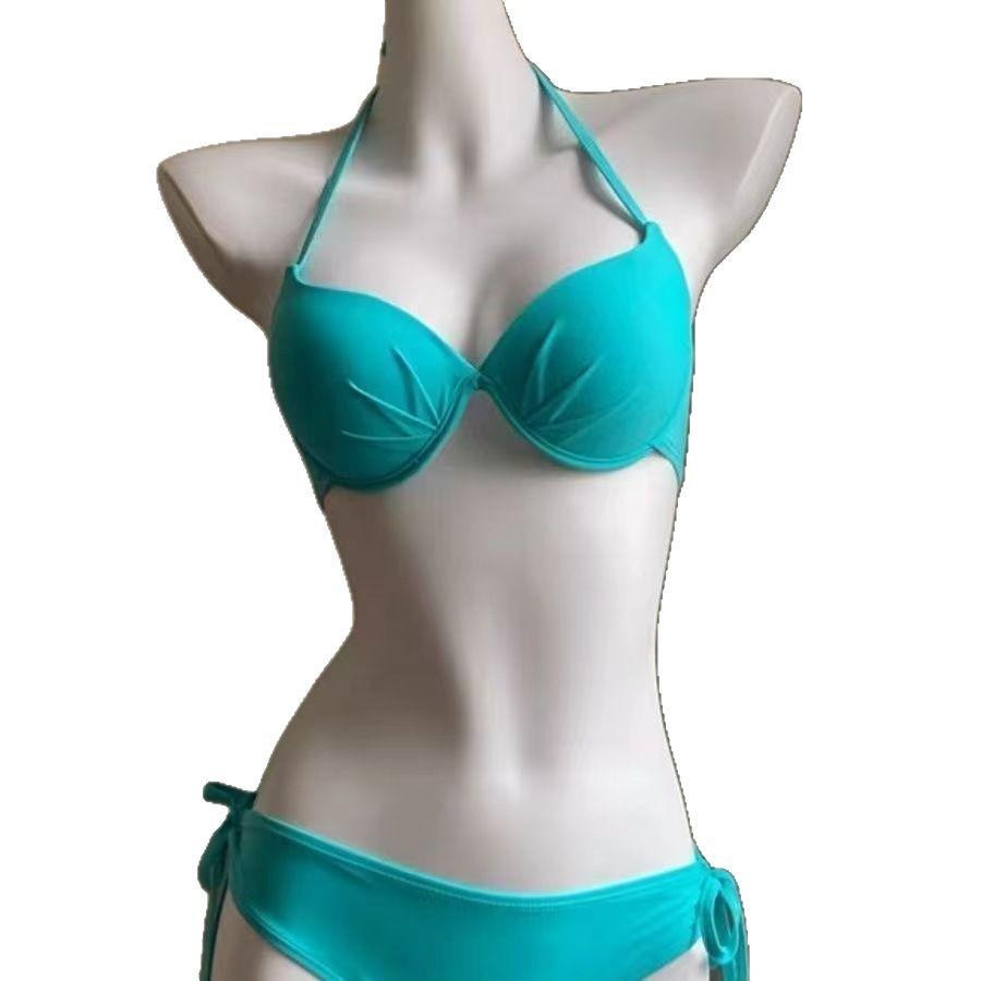 Push-up Bügel Bikini: Sexy & Figurformender Rückenfreier Badeanzug für Teenager & Frauen