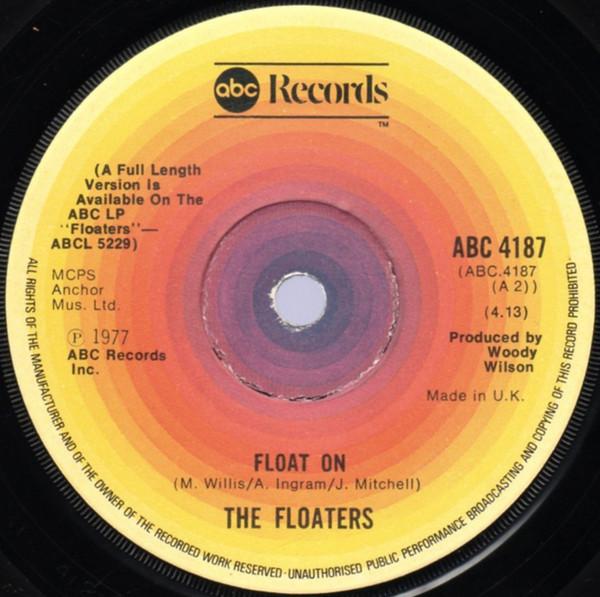 

7inch Record FLOATERS - Float On ABC4187 ABC Records 1977 UK Soul/Funk Used