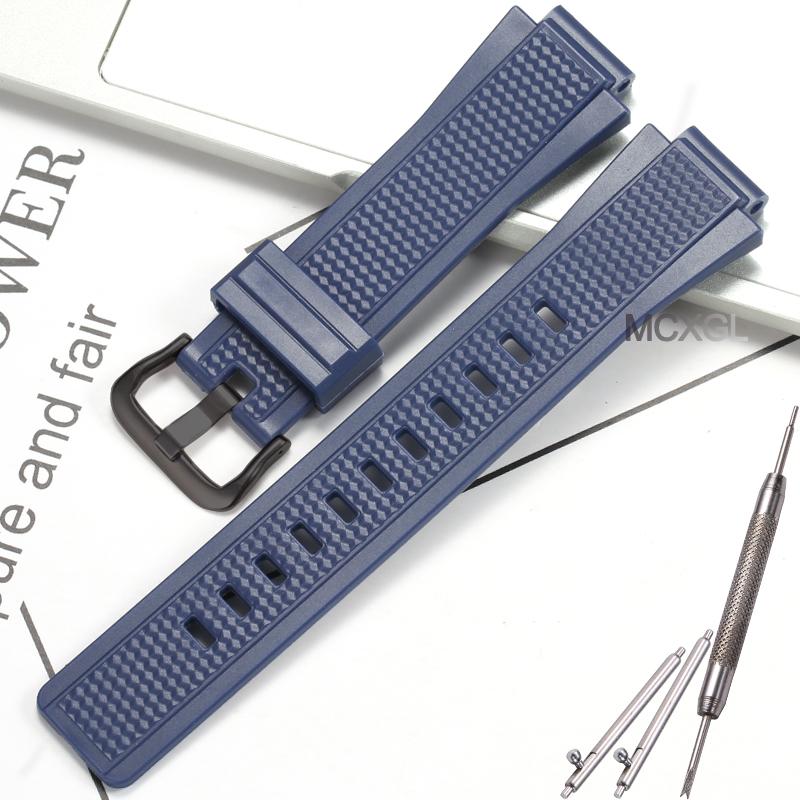 Resin Watchband Suitable for Casio GST-B200-1A Replacement Band GST-B200 Men's Sports Waterproof Rubber Strap Watch Accessories
