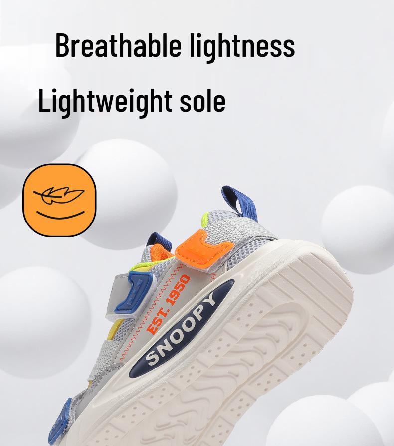 Toddler Autumn 2025 All-Lace Thick-Soled Breathable Sports Shoes for Boys and Girls