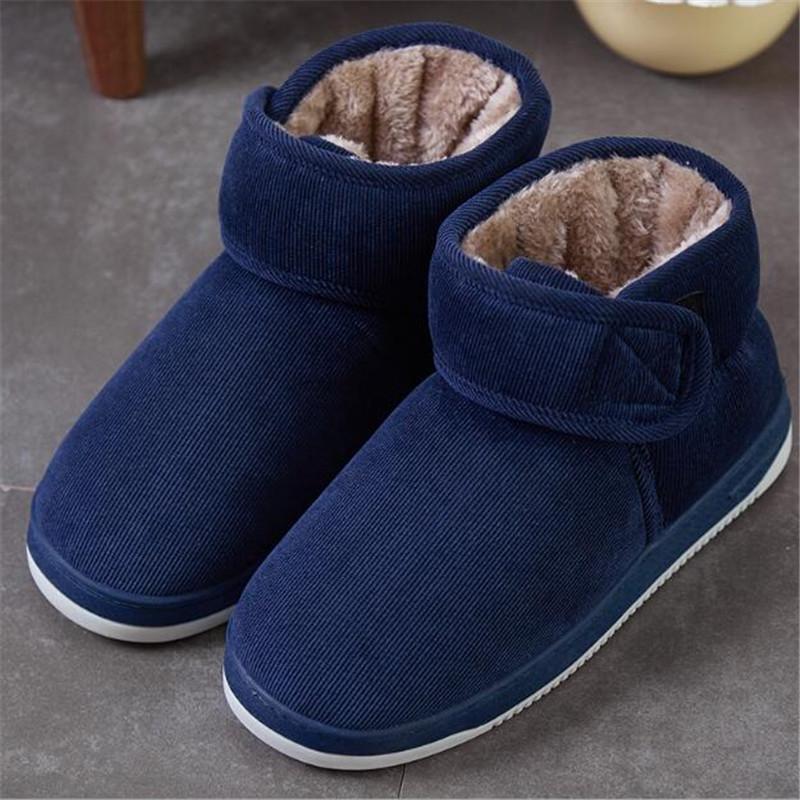 Winter Thick Plush Slippers Women Men Home Warm Women Shoes Indoor Outdoor Wear Cotton Shoes Unisex Slippers Footwear