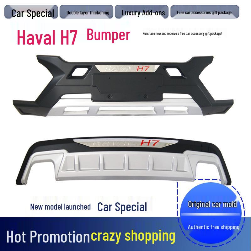 Stoßstangenschutz vorne und hinten für Great Wall Haval H5, H7, H6 (Geändert), M6 Blaues & Rotes Etikett