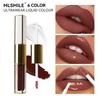 6-color Water-toned Double-head Lip Gloss Not Easy To Get Dipped In Cup Lipstick Multifunctional 2-in-1 Sexy Matte Nude Lip Gloss