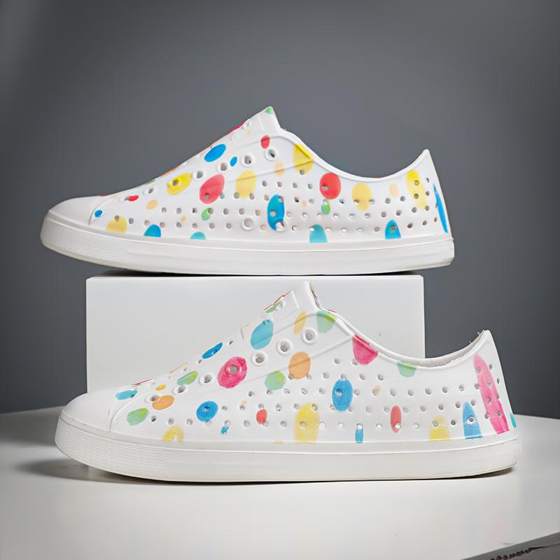 Unisex Sandals Summer Hollow Beach Shoes Slippers Lightweight Sandals Slip on Casual Waterproof Classic Sandals