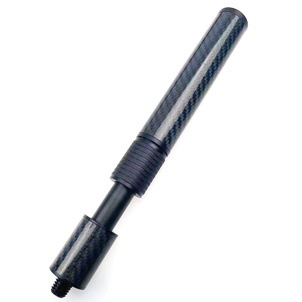 Billiard Cue Extension Carbon Tube Adjustable Length Compatible with Mezz, Predator, Cuetec Brands