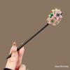 2026 Retro Tassel Wood Hairpin for Hanfu & Qipao