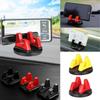 Support de téléphone portable pour voiture, fixation facile par clip, rotation à 360°, navigation GPS automatique et pratique