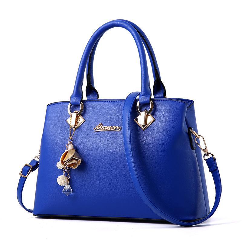 new orean version handbag trend simple large capacity fashion shoulder bag oblique span bag