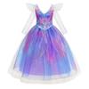 Wicked Childrens Princess Dress With Tulle Fabric For Halloween Cosplay Kids Age 3-8