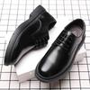 Men'S Black Leather Shoes Office/Casual Shoes JZ 6196-102