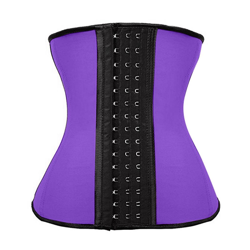 Women's Ultra Firm Control Shapewear Waist Trainer Body Shaper Underbust Frosted Texture Slimmer Nipper