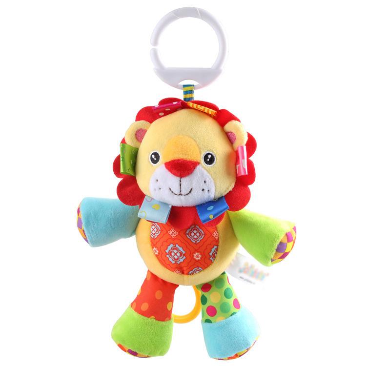 Tier Babyrassel Plüsch Kindergeschenk Spielzeug für Kinder