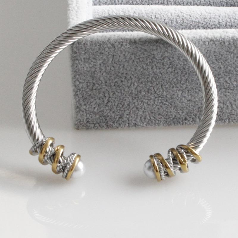 Fashionable Hot Selling Stainless Steel Cables, Steel Wire Ropes, Men's and Women's Bracelets, Bracelets