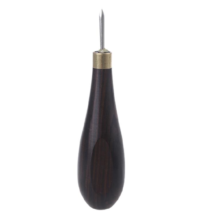 DIY Handmade Gourd Awl Spacing Leather Punch Tool for Handcraft Punching