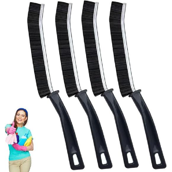 9-Piece Window Track Hard Bristle Gap Cleaning Brush Set, Multi-Purpose Household Cleaning Tool for Cleaning Kitchen, Cups, Bathroom, Window Tracks,