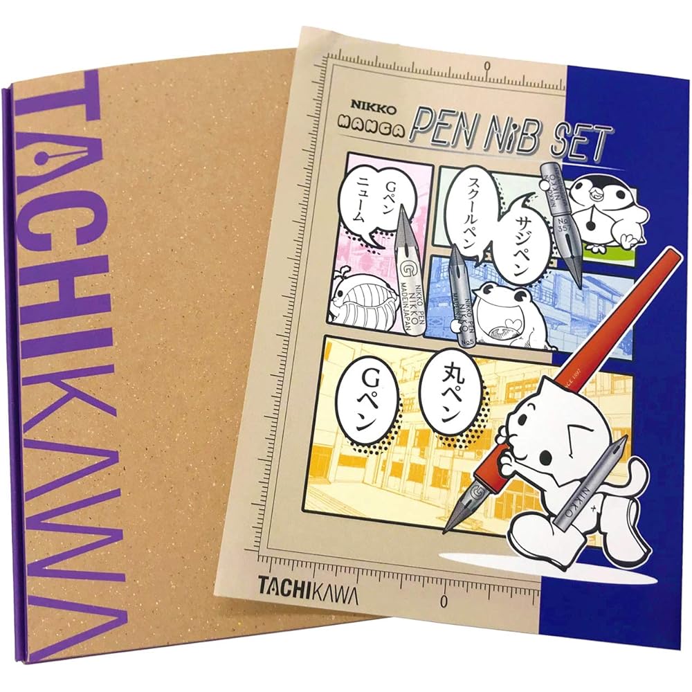 Tachikawa Pin Manufacturing Co., Ltd. Tachikawa Nikko Manga Pen Nib Set N-CPS