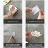 Houseeker Wall Mounted Soap Holder Organiser Rack Bathroom Shower Soap Storage Box Soap Dish Case With Hook