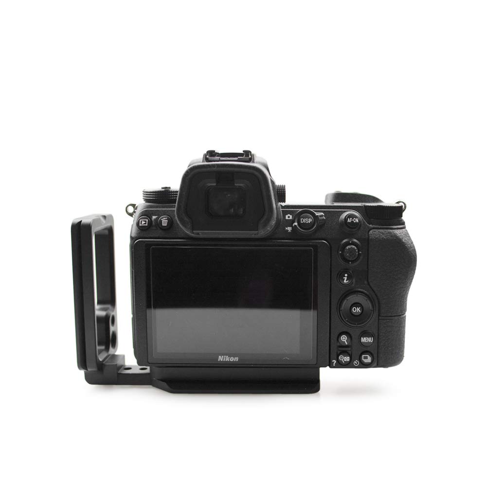 Kinokoo Metal Quick Release Plate Bracket for Nikon with Screws L-Shaped Z7/Z7II/Z6/Z6II 1/4" (NIKON Z7/Z6)