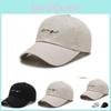 Alphabet Embroidery Baseball Hat Breathable Peaked Caps Outdoor Fashion Hats