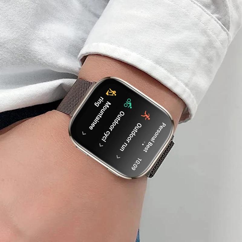 Magnetisches Armband für Für Amazfit Bip 6 Armband 22mm Band Metall Mesh Smartwatch Armband Correa Für Amazfit Bip6 Uhrenarmbänder