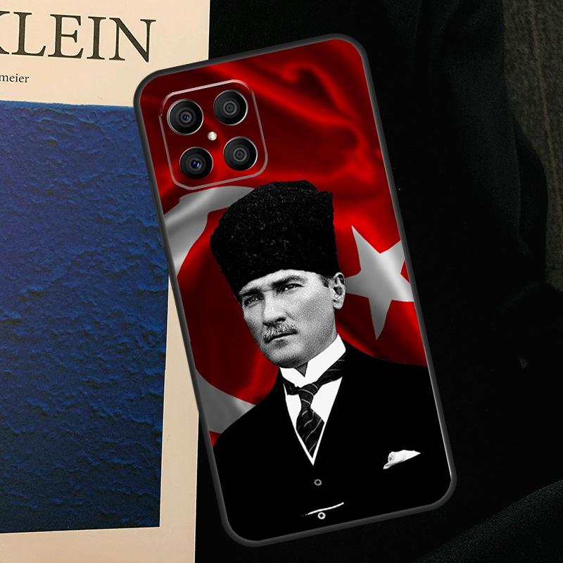 Turkey Mustafa Kemal Ataturk Case For Honor 50 70 90 Lite X9b X9a X8b X8a X8 X9 X9c Honor 200 Pro Magic 7 5 6 Lite Cover