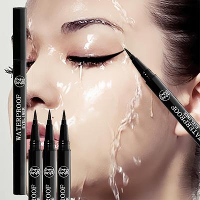 1pc Ultra-Fine Waterproof Liquid Eyeliner Pencil Quick-Dry Smudge-Proof Long-Lasting Black Precision Application for Dramatic Eye Makeup