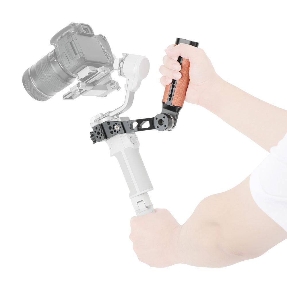 

HDRIG Quick Release Wooden Handle, Compatible with DJI RS4, RS3, RS2. C3894