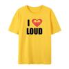 Summer Men Chief Keef I Love Loud Same Style T-Shirt 100 Cotton Tops Tees Male Fashion Short Sleeve Clothing Harajuku Streetwear