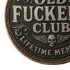 Old F*ckers Club Coin Funny Still Kicking Lifetime Member Coin No Rules No Filters Challenge Coin Adults Collectible Retirement Birthday Gag Gift for