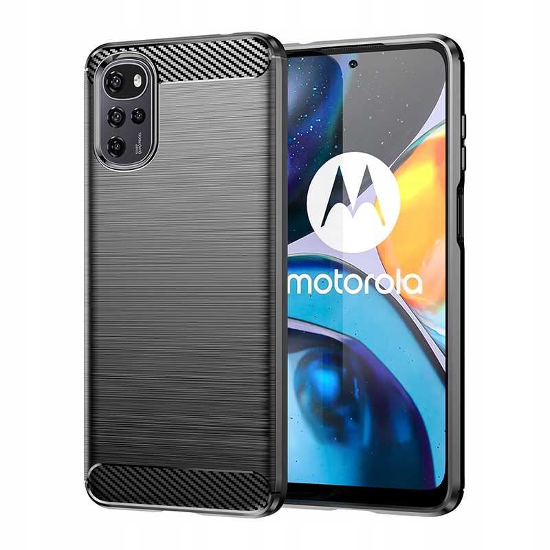 Sc Carbon Motorola G22/E32/E32S Czarny