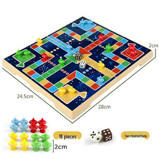 Little Fat Baby Portable Foldable Flying Chess Board Game with Small Magnet