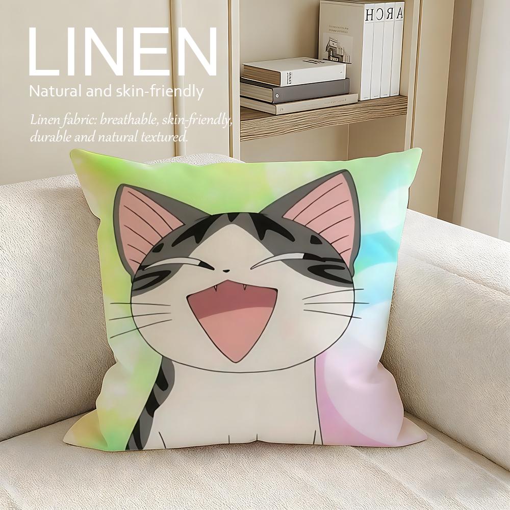 Cute Chis Sweet Home Cushion Cover Pillowcase Set Pcs x x Breathable Washable Sofa Cushion Cover