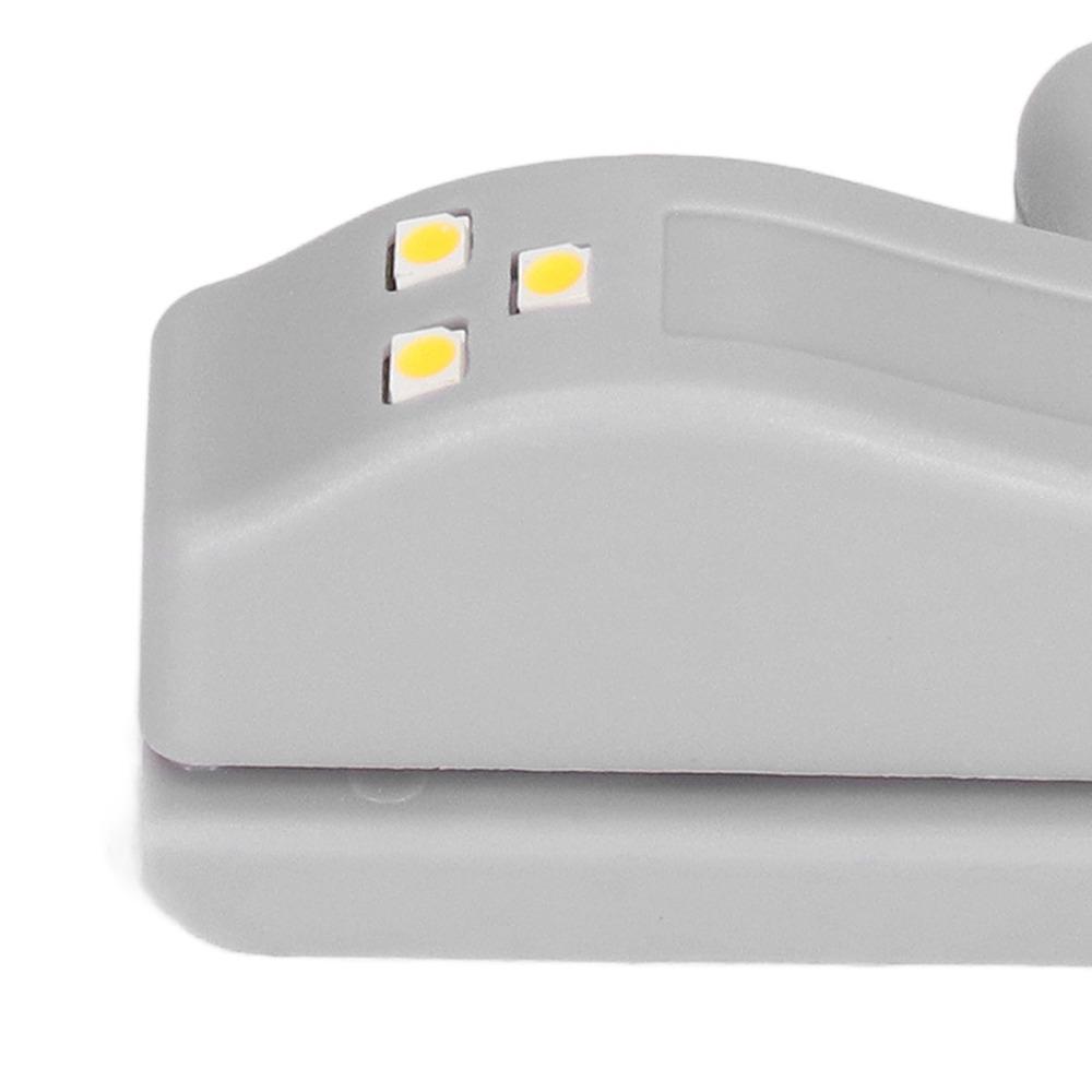 10 Pack Warm White Hinge LED Sensor Light 3 LED Beads LED Night Light Cupboard Sensor Light  Pantry