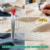 18pcs Multi-Functional Large-Eyed Needle Set, Home Hand Sewing Needles, Special Large-Hole Needles for Elderly Quilting