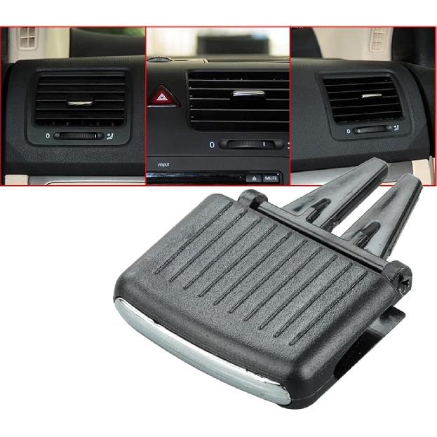 Air Conditioning Adjust Clip Front Dashboard A/C Vent Outlet Clips Compatible For VW Jetta A5 MK5 Golf 5 GTI R32 Rabbit Sagitar 2006-2011(4pcs Front